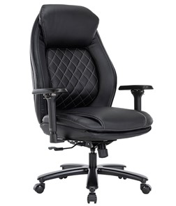 Кресло офисное CHAIRMAN CH403, черный, эко кожа в Уфе