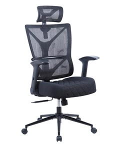 Компьютерное кресло CHAIRMAN CH566 сетчатый акрил черный / полиэстер черный в Салавате