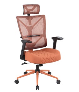 Офисное кресло CHAIRMAN CH566 сетчатый акрил оранжевый / полиэстер оранжевый в Уфе