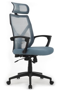 Кресло офисное Design OLIVER W-203 AC, Синий в Салавате
