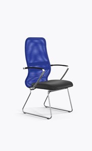 Офисное кресло Метта Ergolife Sit 8 B2-9K - X1+Extra (Синий-Черный) в Уфе