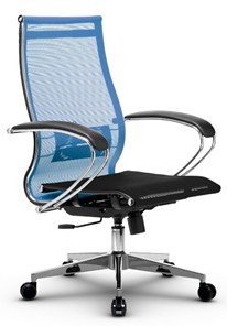 Кресло офисное МЕТТА B 2m 9/K131, Основание 17834 голубой/черный в Стерлитамаке