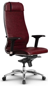 Офисное кресло Metta L 1m 38K2/4D мультиблок, нижняя часть 17838 бордовый в Стерлитамаке
