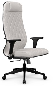 Офисное кресло Мetta L 1m 40M/2D Infinity Easy Clean (MPES) топган, нижняя часть 17832 белый в Стерлитамаке