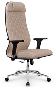 Офисное кресло Мetta L 1m 40M/2D Infinity Easy Clean (MPES) топган OMS, нижняя часть 17853 темно-бежевый в Стерлитамаке