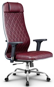 Офисное кресло Metta L 1m 40M/2D топган, нижняя часть 17833 бордовый в Стерлитамаке