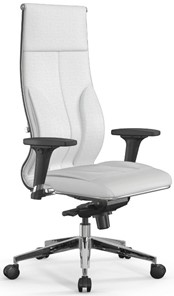 Кресло офисное Мetta L 1m 46/2D Infinity Easy Clean (MPES) мультиблок, нижняя часть 17839 белый в Стерлитамаке