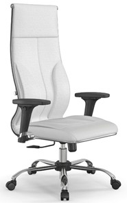 Кресло офисное Метта Мetta L 1m 46/2D Infinity Easy Clean (MPES) топган, нижняя часть 17833 белый в Стерлитамаке
