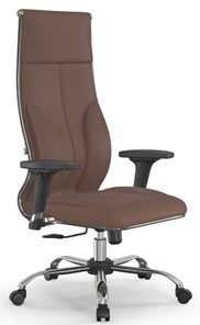 Кресло офисное Метта Metta L 1m 46/2D топган, нижняя часть 17833 светло-коричневый в Стерлитамаке