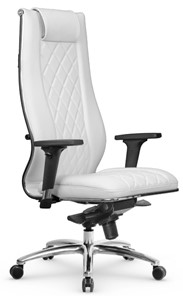 Кресло офисное Метта МЕТТА L 1m 50M/2D Infinity Easy Clean мультиблок, нижняя часть 17838 белый в Стерлитамаке