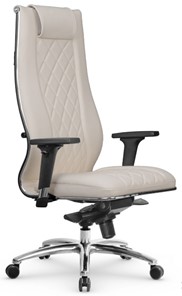 Кресло офисное Метта МЕТТА L 1m 50M/2D Infinity Easy Clean мультиблок, нижняя часть 17838 светло-бежевый в Стерлитамаке