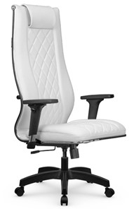 Кресло офисное МЕТТА L 1m 50M/2D Infinity Easy Clean топган, нижняя часть 17831 белый в Стерлитамаке