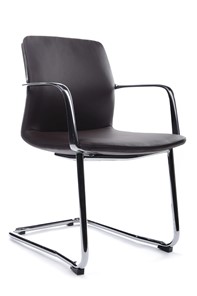 Кресло офисное Plaza-SF (FK004-С11), темно-коричневый в Уфе