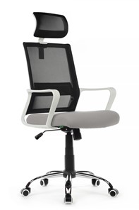 Офисное кресло Riva RCH 1029HW, серый/черный в Стерлитамаке