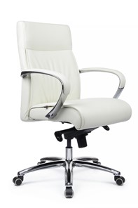 Кресло компьютерное RV DESIGN Gaston-M (Белый) в Стерлитамаке