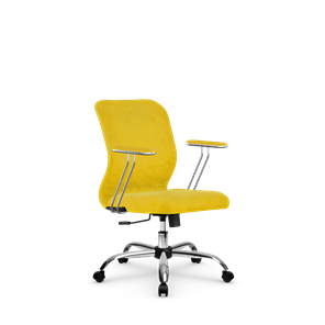 Кресло SU-Mr-4/подл.078/осн.003 желтый в Стерлитамаке