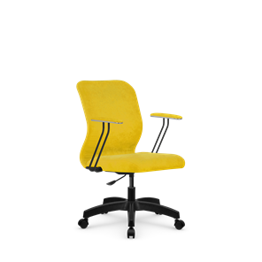 Офисное кресло SU-Mr-4/подл.079/осн.005 желтый в Стерлитамаке