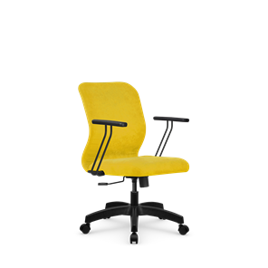 Офисное кресло SU-Mr-4/подл.109/осн.001 желтый в Стерлитамаке