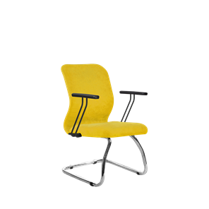 Кресло офисное SU-Mr-4/подл.109/осн.007 желтый в Уфе