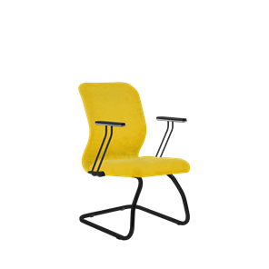 Кресло офисное SU-Mr-4/подл.110/осн.008 желтый в Уфе
