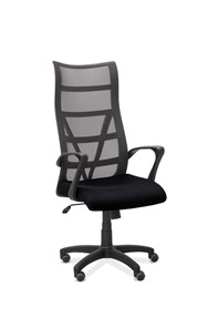 Кресло для персонала Топ, сетка/ткань TW / черная/ серая в Стерлитамаке