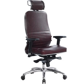 Компьютерное кресло Метта Samurai KL-3.04, темно-бордовый в Стерлитамаке