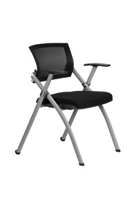 Офисное кресло складное Riva Chair 462E (Черный) в Уфе
