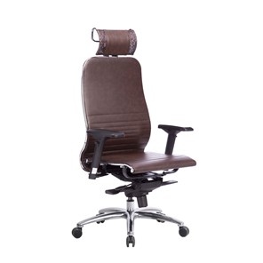 Офисное кресло Samurai K-3.04 темно-коричневый в Стерлитамаке