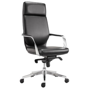Кресло офисное BRABIX PREMIUM "Resonance EX-755", мультиблок, алюминий, экокожа, черное, 532487 в Стерлитамаке