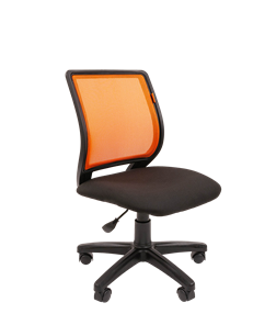 Кресло компьютерное CHAIRMAN 699 Б/Л Сетка TW-66 (оранжевый) в Уфе