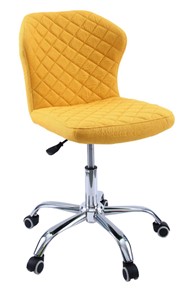 Офисное кресло на колесах KD-31, ткань Elain №20 желтый в Салавате