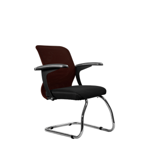 Офисный стул Метта SU-M-4/подл.160/осн.007, Коричневый/Черный в Стерлитамаке