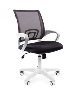 Офисное кресло CHAIRMAN 696 white, tw12-tw04 серый в Салавате