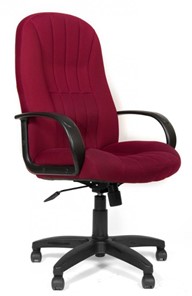 Кресло CHAIRMAN 685, ткань TW 13, цвет бордо в Уфе