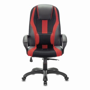 Компьютерное кресло Brabix Premium Rapid GM-102 (экокожа/ткань, черное/красное) 532107 в Стерлитамаке