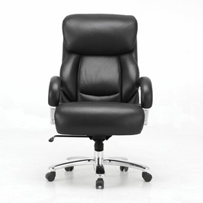 Кресло компьютерное Brabix Premium Pride HD-100 (натуральная кожа, черное) 531940 в Стерлитамаке