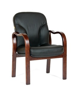 Кресло CHAIRMAN 658 Натуральная кожа черный в Стерлитамаке