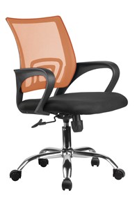 Кресло компьютерное Riva Chair 8085 JE (Оранжевый) в Уфе