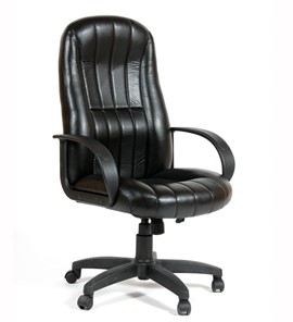 Кресло CHAIRMAN 685, экокожа, цвет черный в Стерлитамаке