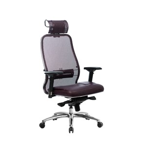 Офисное кресло Метта Samurai SL-3.04, темно-бордовый в Стерлитамаке