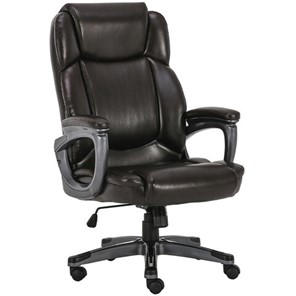Офисное кресло Brabix Premium Favorite EX-577 (пружинный блок, рециклир. кожа, коричневое) 531936 в Стерлитамаке