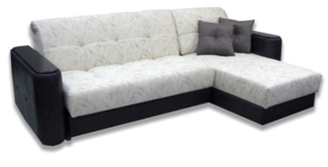 Угловой диван Аккордеон-1, 330 (круглые подлокотники) с коробом в Стерлитамаке