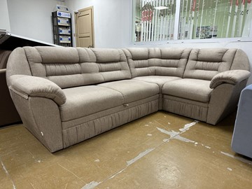 Угловой диван Марсель 3 Glam 02 велюр песочный в Стерлитамаке