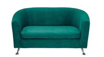 Прямой диван Брамс 2Д изумрудный в Уфе