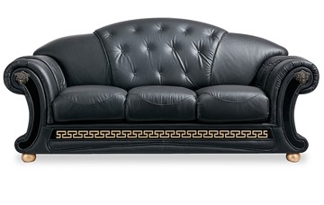 Раскладной диван Versace (3-х местный) black в Нефтекамске