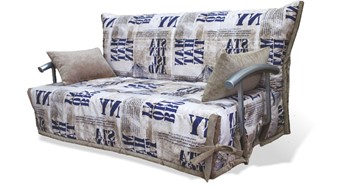 Прямой диван Аккордеон с боковинами, спальное место 1400 в Стерлитамаке