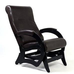 кресло-глайдер с маятниковым механизмом 35-К-В экокожа в Уфе