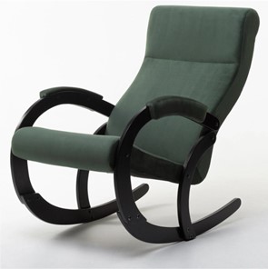 Кресло-качалка Корсика, ткань Amigo Green 34-Т-AG в Нефтекамске