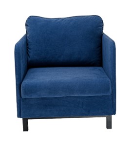 Кресло со спальным местом Бэст синий в Уфе