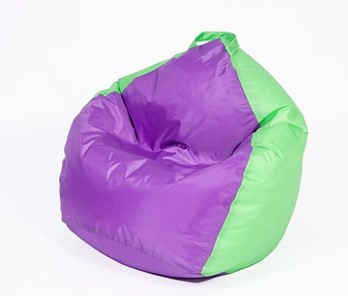Кресло-мешок Кроха, салатово-фиолетовый в Стерлитамаке